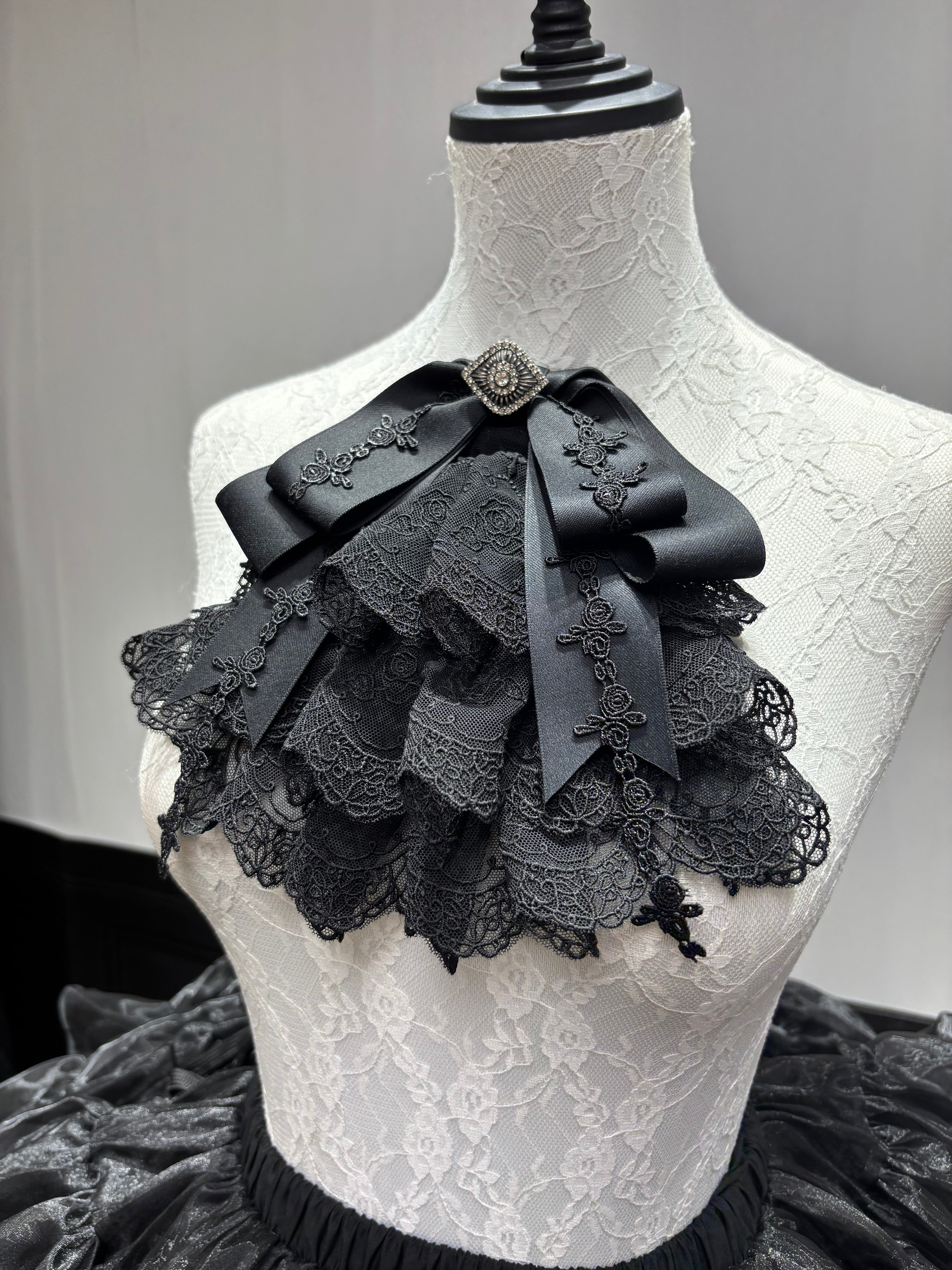 [Deposit] First Generation Witch Original Dark Gothic Stained Glass Cathedral JSK Lolita Dress with Princess Sleeves