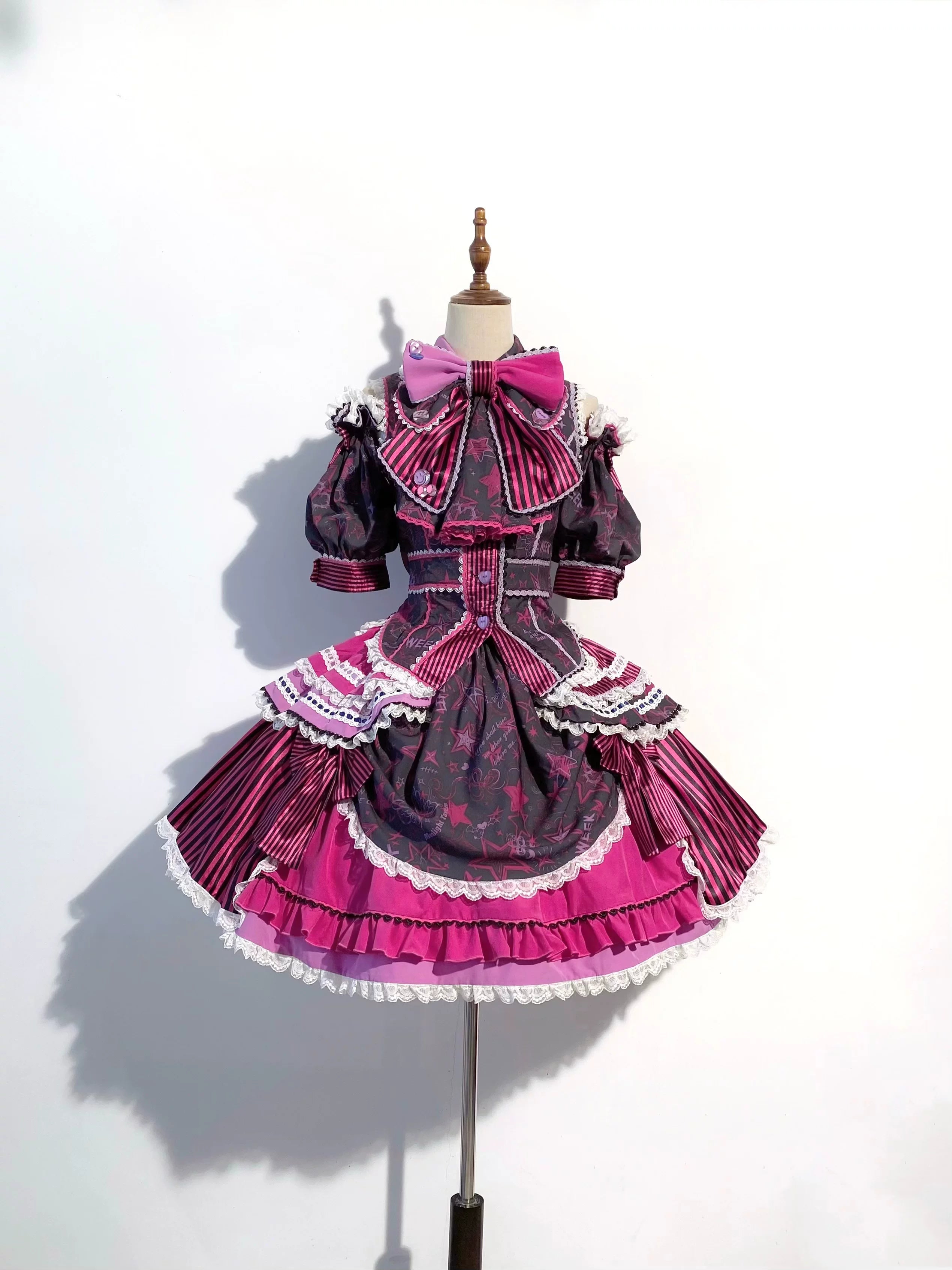 【9.3 Deadline, No Restock for 3 Years】Moonlight Tavern Lolita Graffiti Party fullset Deposit Reservation
