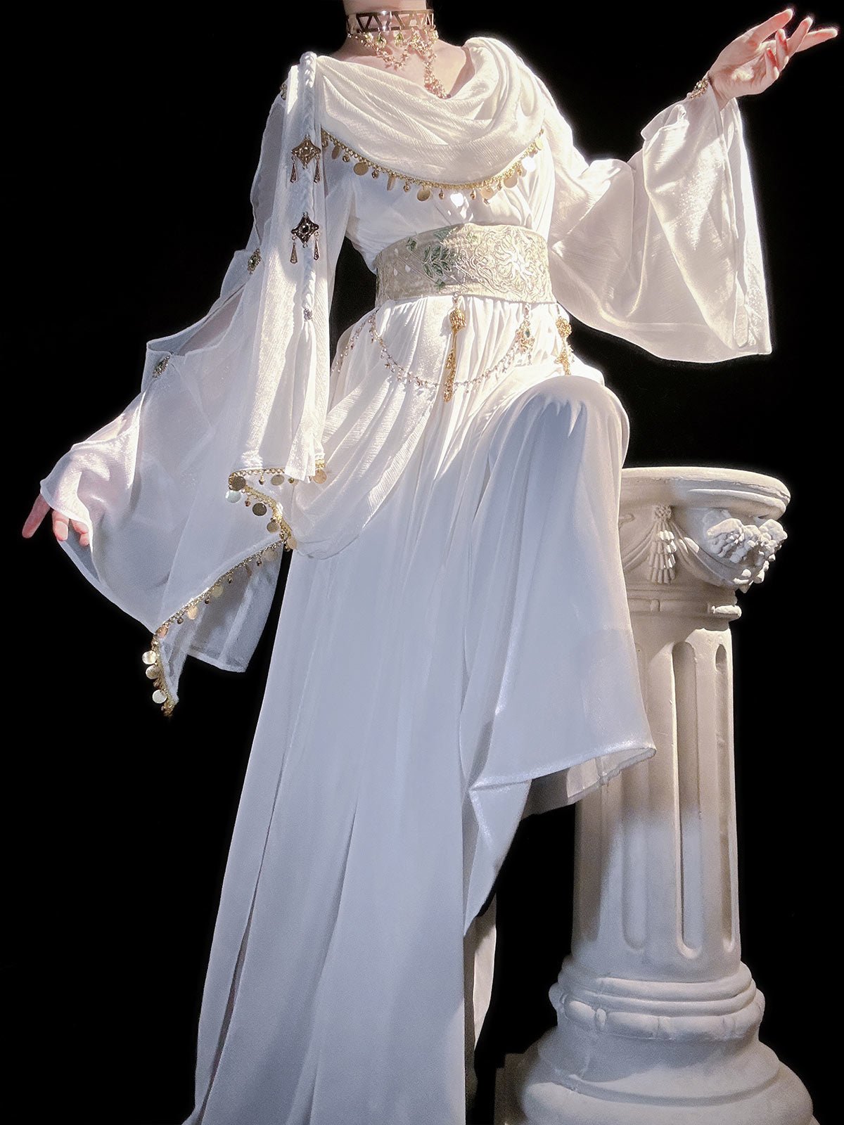 Greek Mythos Elegance Lolita Dress - LolitaEraDress+BeltSGreek Mythos Elegance Lolita Dress