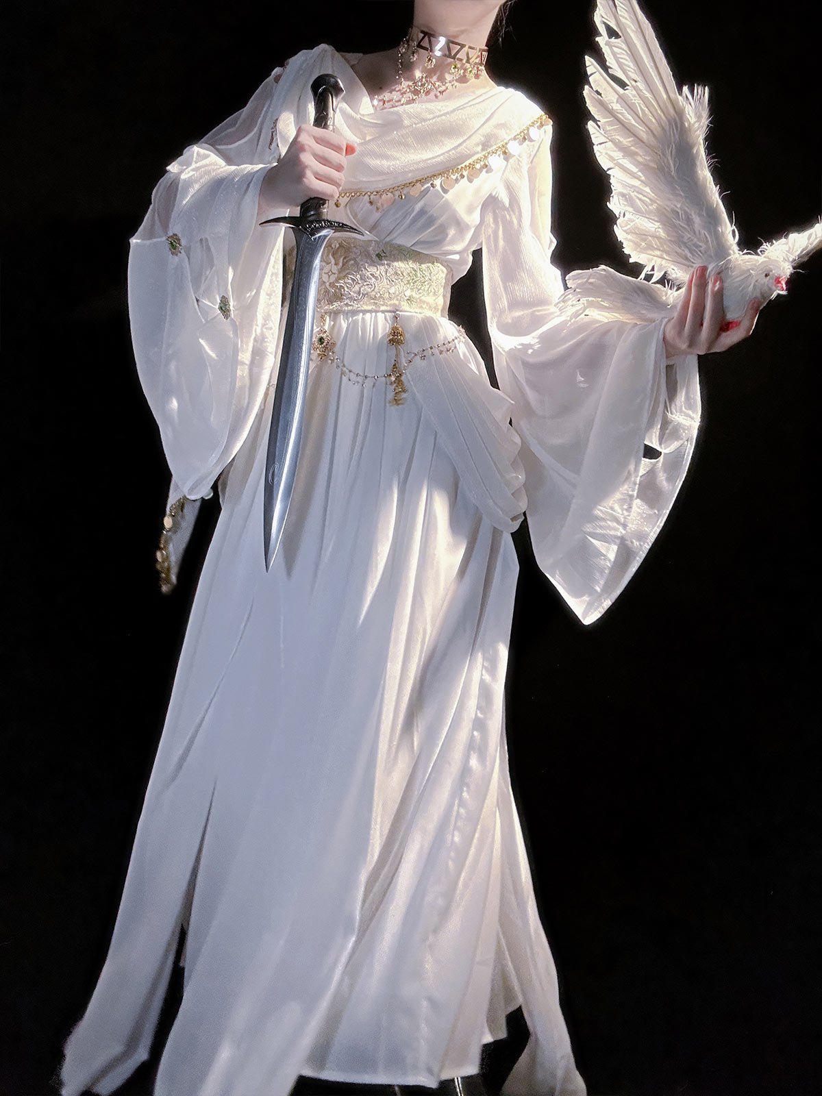 Greek Mythos Elegance Lolita Dress - LolitaEraDress+BeltSGreek Mythos Elegance Lolita Dress