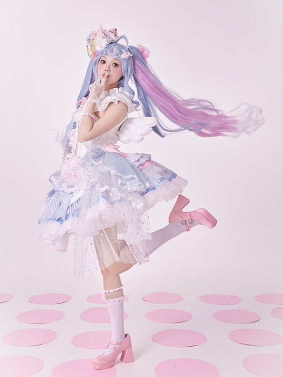 Hatsune Miku《 Be The One 》Inspired Stage Costume Dress - LolitaEraPink DressSHatsune Miku《 Be The One 》Inspired Stage Costume Dress