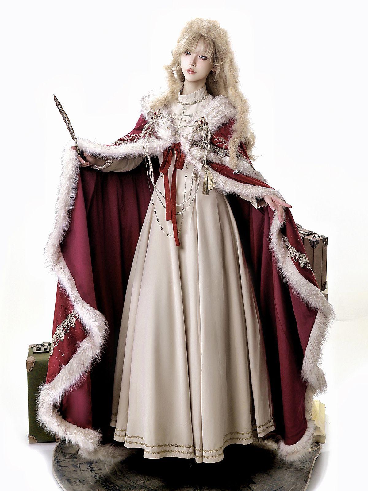 Imperial Coronation Lolita OP Dress - LolitaEra
