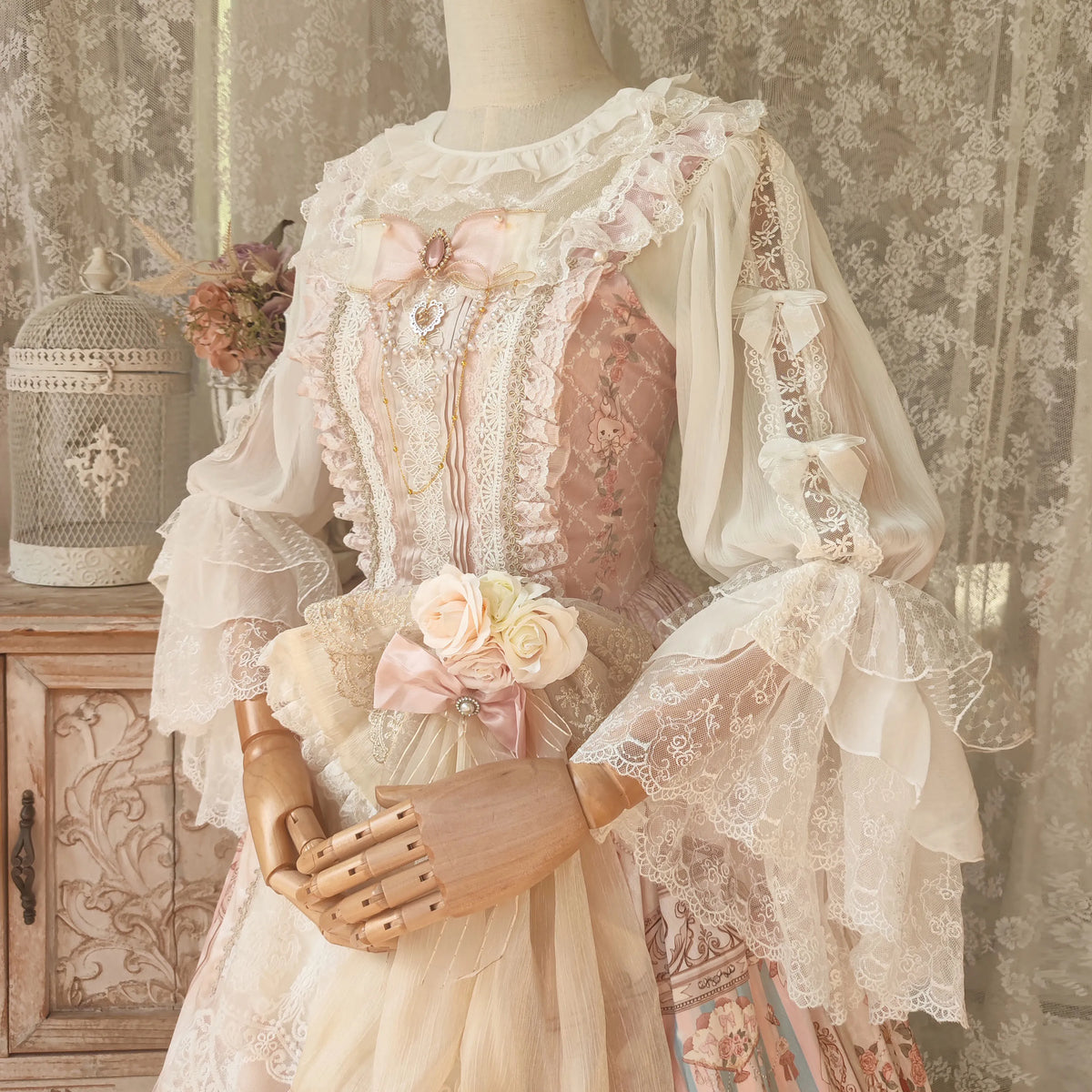 Elegant shirt, (Physicals), Lolita style, European style