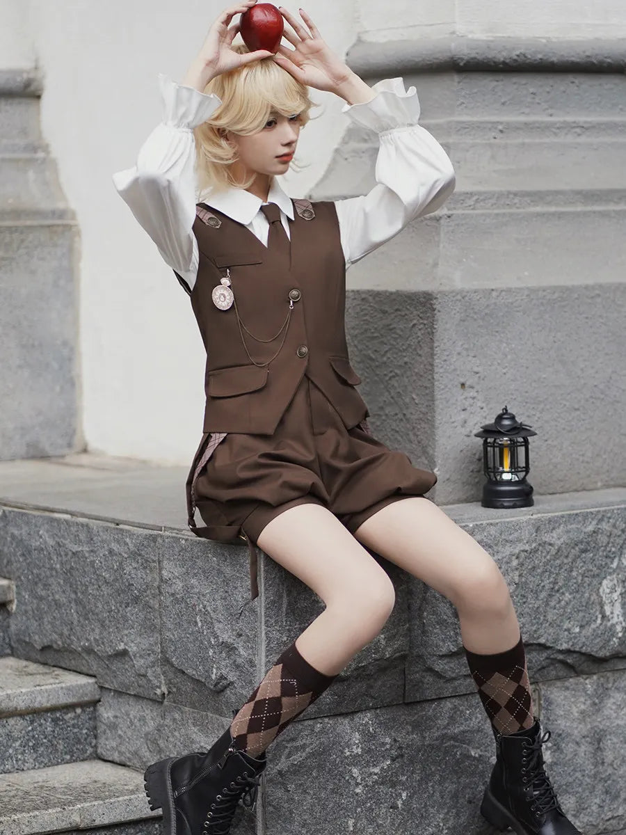 Genuine shirt, vest, summer overall, (Physicals), Lolita style