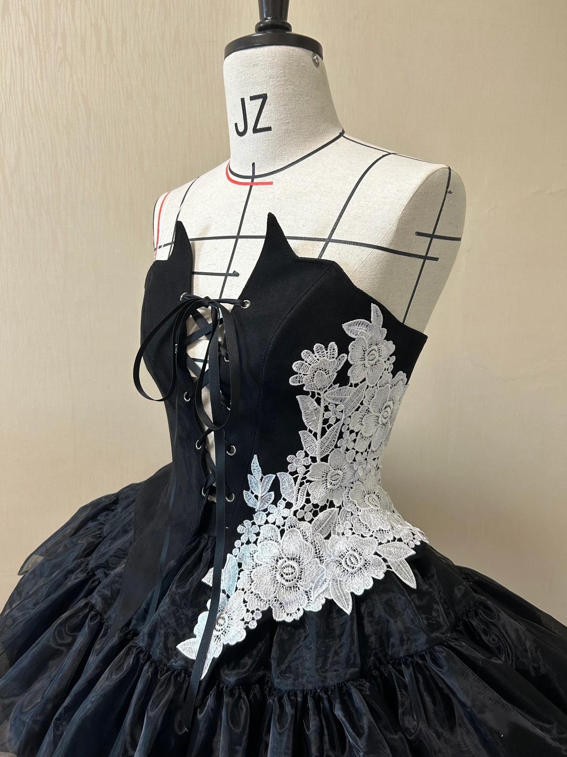 [Final payment 5.31-6.30] Rose corset "Cage" *Gothic*Lolita*Corset*
