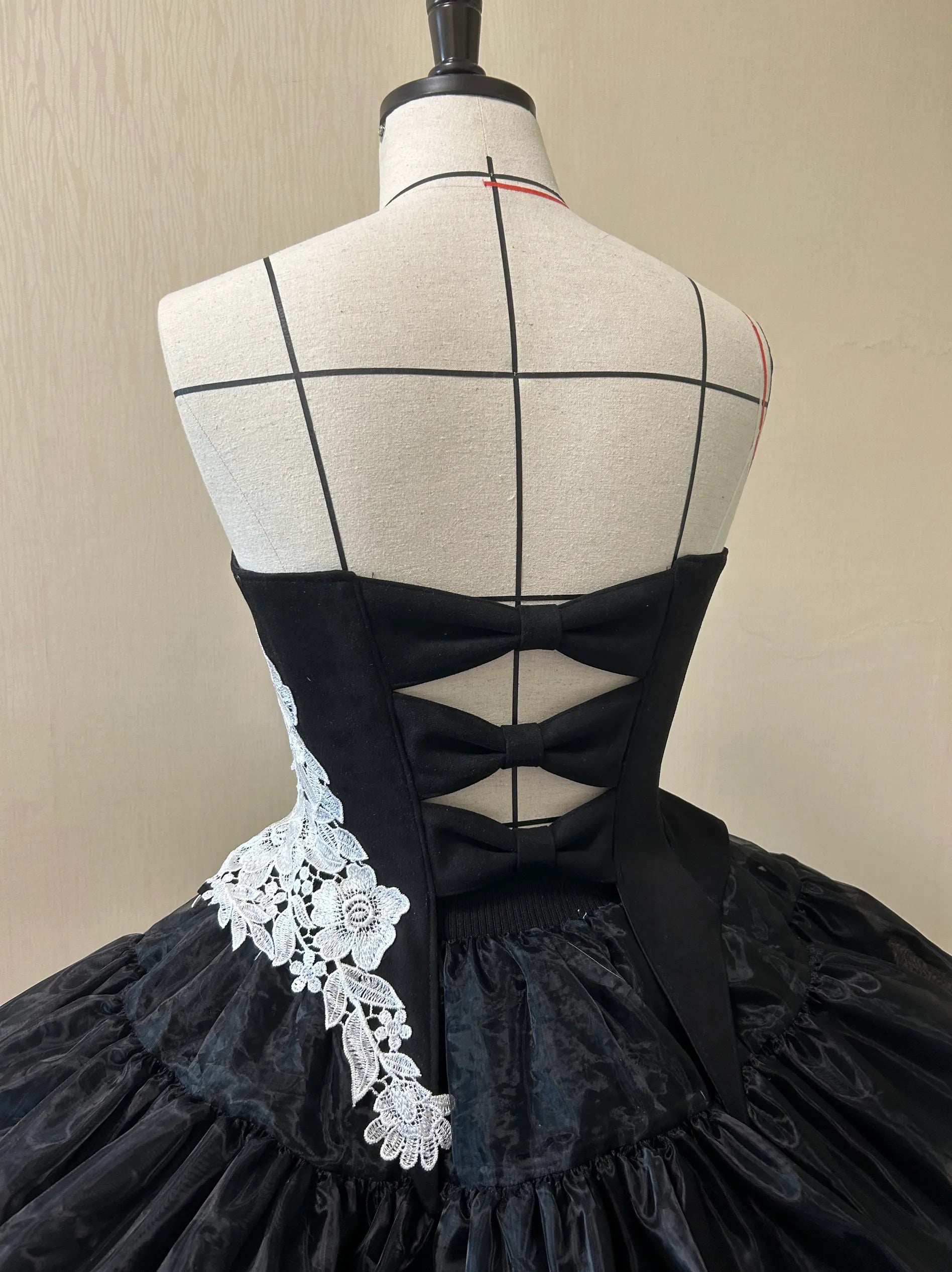 [Final payment 5.31-6.30] Rose corset "Cage" *Gothic*Lolita*Corset*