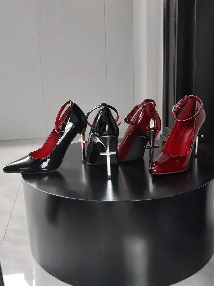 [In Stock] Spider-Woman Genuine Leather Full Payment Pre-order Sexy High-Heel Spider Custom Cross