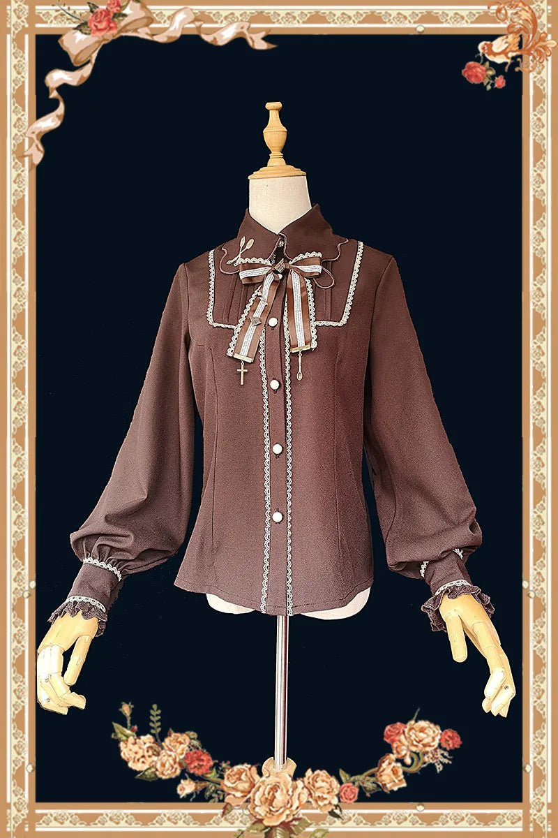 Infanta Chocolate Carousel Cotton Sweet Lolita JSK Dress - LolitaEra