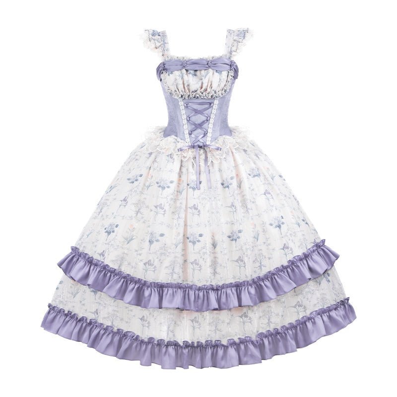 Iris Mood SP Imperial Lolita OP/JSK Twin Dress - LolitaEra