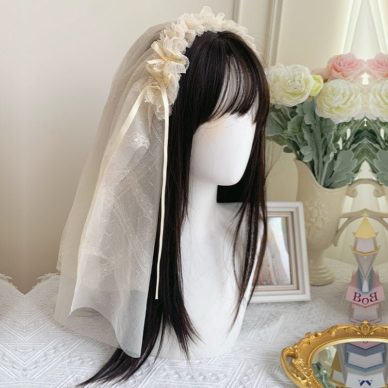 Ivory Tower Classic Dreamy Lolita White OP/JSK Dress - LolitaEraVeilXSIvory Tower Classic Dreamy Lolita White OP/JSK Dress