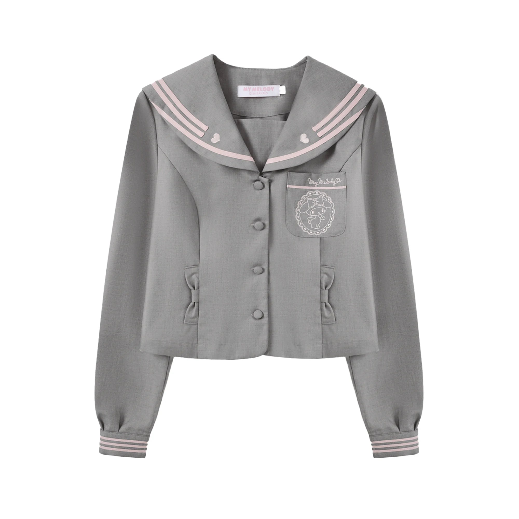 Japanese JK Uniform Sailor Suit Mid-Season Set Academy Style Slimming Waist