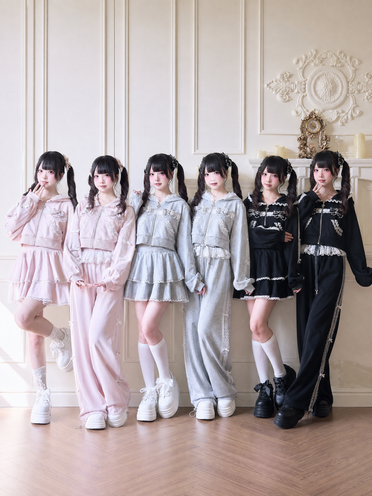 Japanese Mass Produced Sporty Outfit Set - LolitaEra