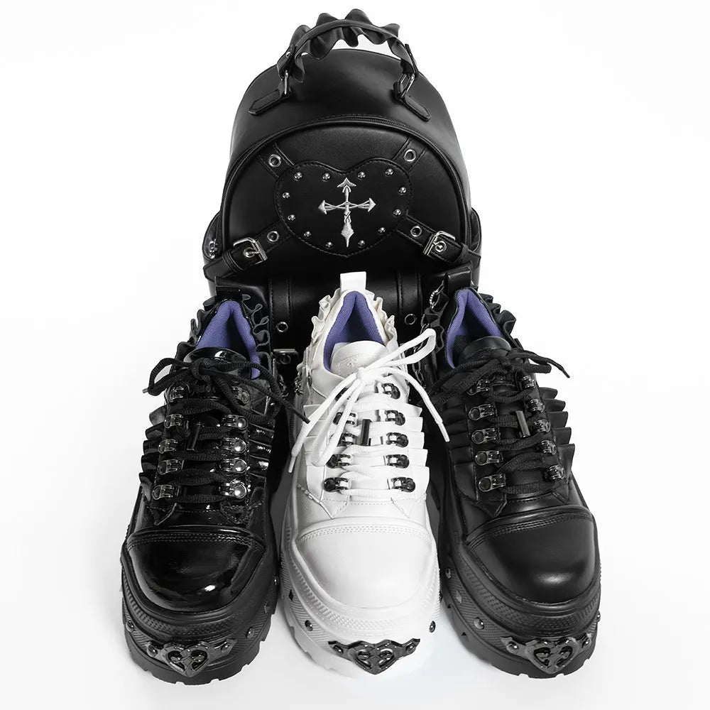 Transfer Student Ridiculous Secret Original Hypoxic Outer Space Joint Sweet Cool Platform Shoes Japanese Subculture Shoes Platform Shoes