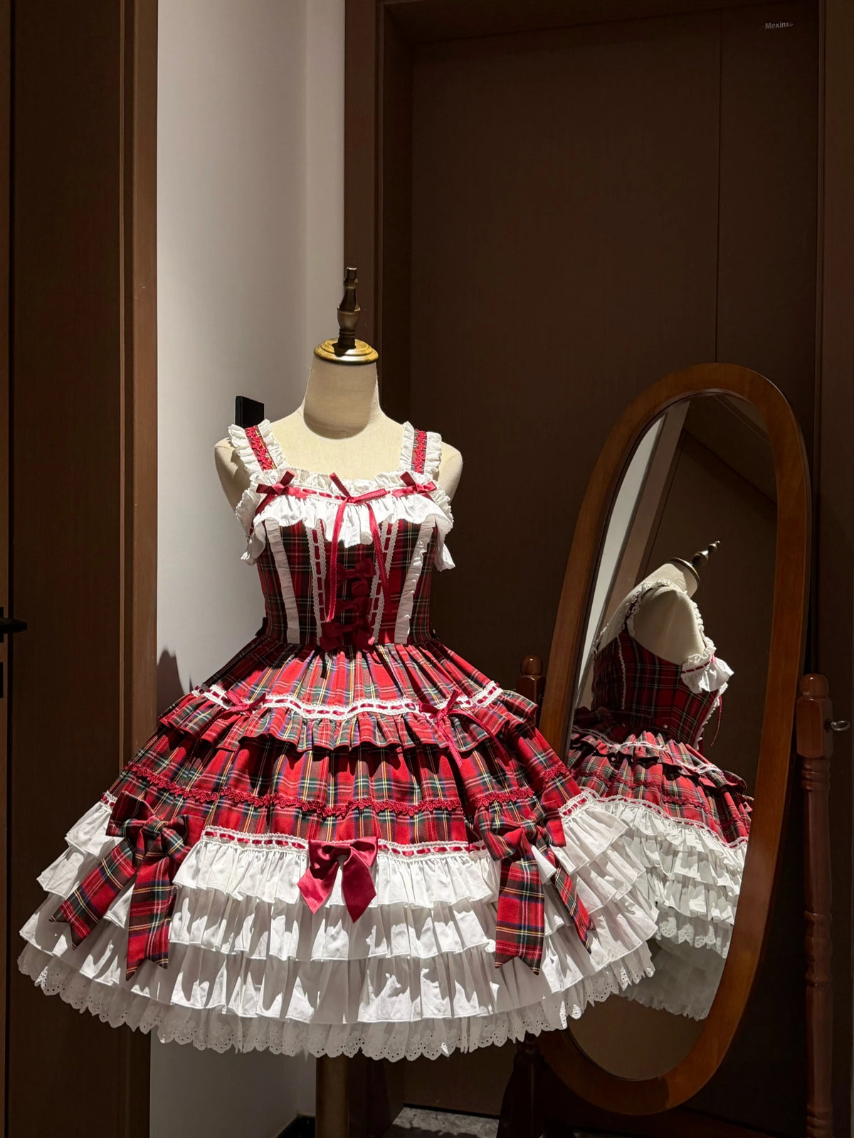 Labyrinth Doll Lolita Vintage Christmas Doll Style Cape & JSK Set