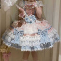 Lolita Doll Like Embroidered Lace JSK Dress LS1019
