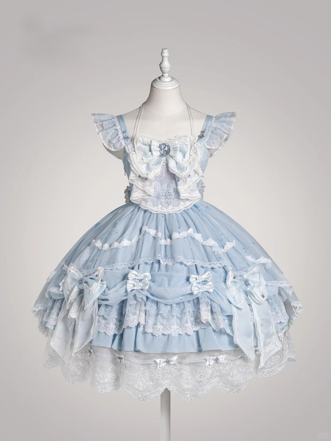 Stellar Symphony Lolita Light Moonlight & Midnight Sky JSK Dress