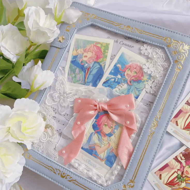 Kawaii Gilded Magic Book Ita Bag 1285 - LolitaEraPurpleKawaii Gilded Magic Book Ita Bag 1285