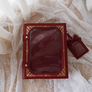Kawaii Gilded Magic Book Ita Bag 1285 - LolitaEraRedKawaii Gilded Magic Book Ita Bag 1285