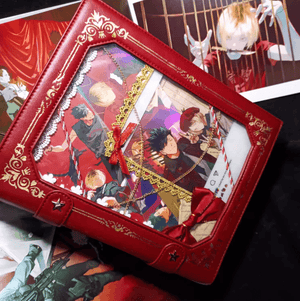 Kawaii Gilded Magic Book Ita Bag 1285 - LolitaEraBeigeKawaii Gilded Magic Book Ita Bag 1285