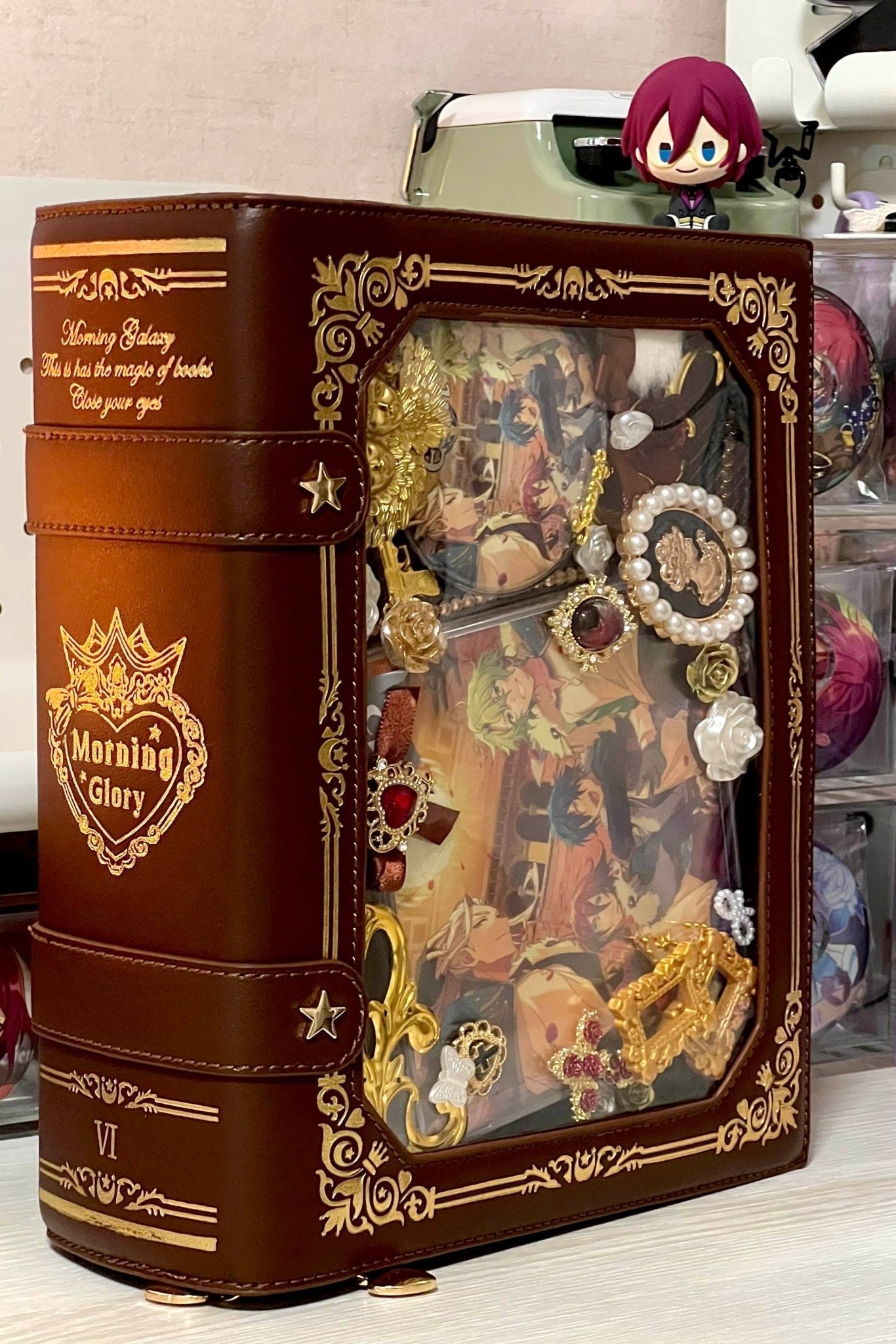 Kawaii Gilded Magic Book Ita Bag - LolitaEra