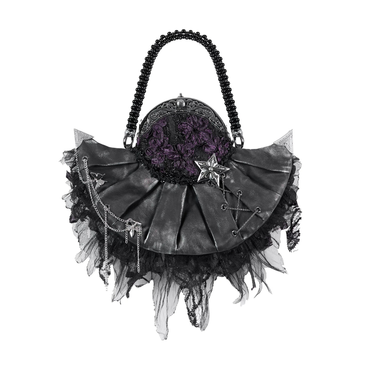 Legacy of the Departed Gothic Dark Evening Handbag - LolitaEra