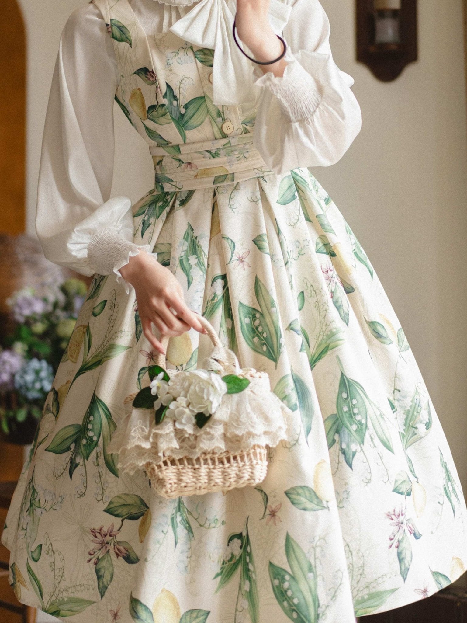 Lemon Picture Book Classic Lolita JSK 1262 - LolitaEraJSKSLemon Picture Book Classic Lolita JSK 1262