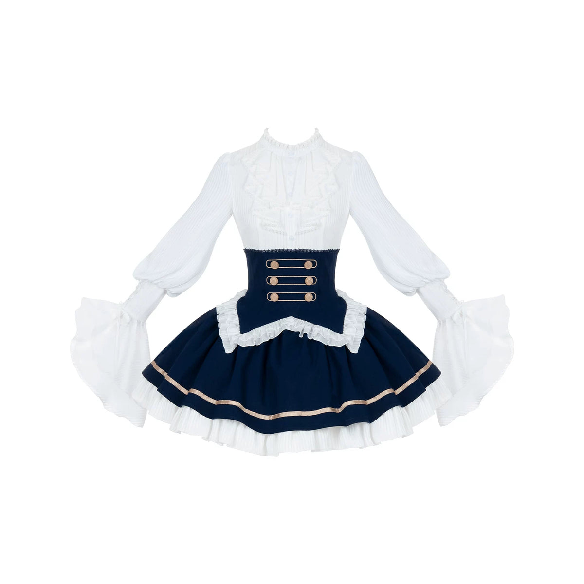 Letters and Poems · Eternal Crown | WP Original Sub-brand Palace Style Fake Two-piece OP Cape Twin Autumn Lolita