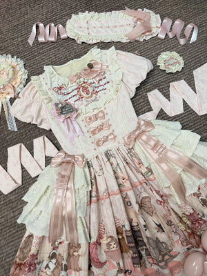 [Limited Edition: Apr 18] Mime Lolita Sweet Dress - LolitaEraOP DressPinkS[Limited Edition: Apr 18] Mime Lolita Sweet Dress
