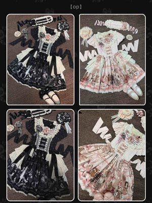 [Limited Edition: Apr 18] Mime Lolita Sweet Dress - LolitaEraOP DressPinkS[Limited Edition: Apr 18] Mime Lolita Sweet Dress