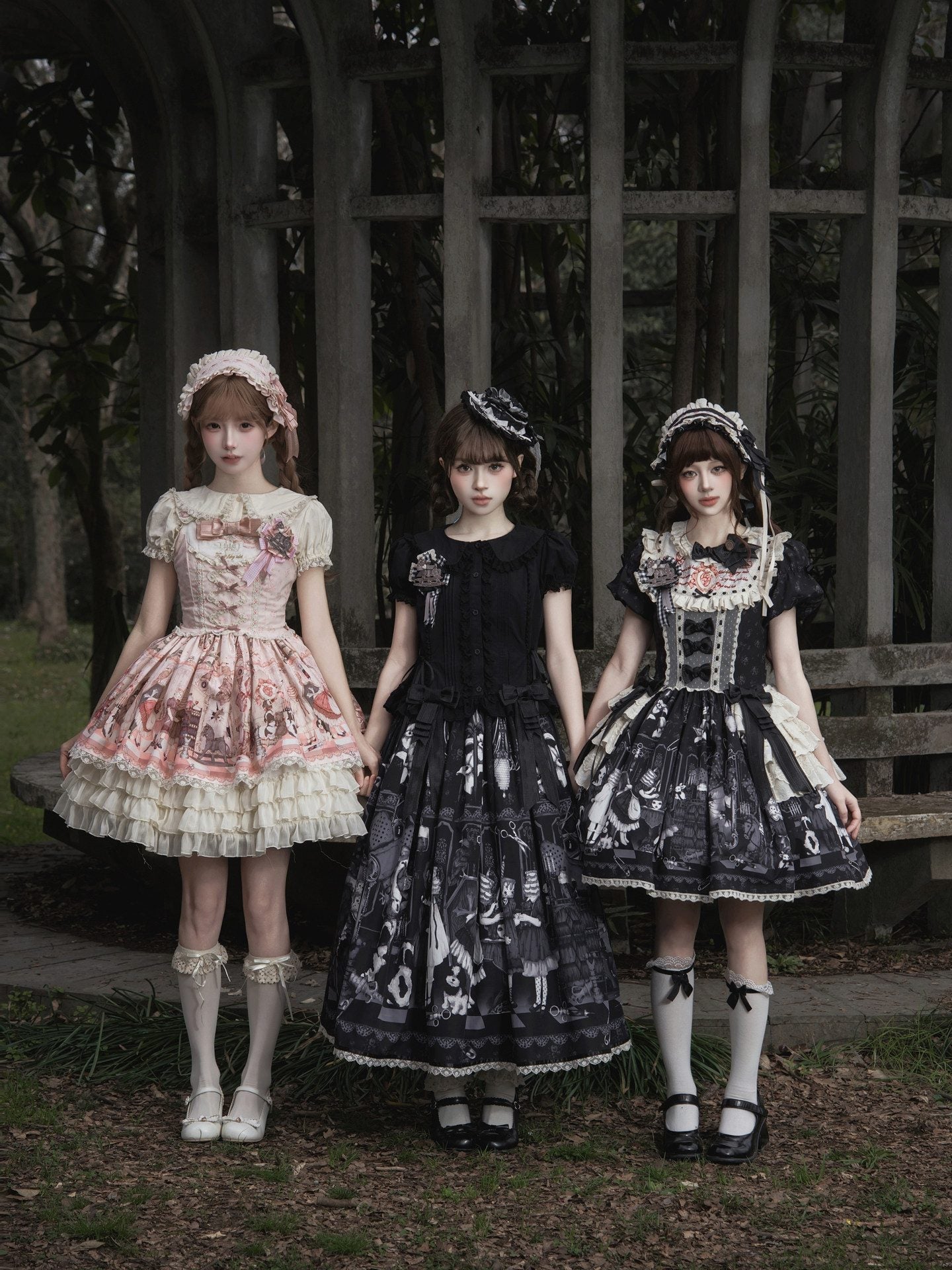 [Limited Edition: Apr 18] Mime Lolita Sweet Dress - LolitaEraBlouseBlackS[Limited Edition: Apr 18] Mime Lolita Sweet Dress