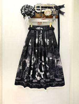 [Limited Edition: Apr 18] Mime Lolita Sweet Dress - LolitaEraSkirtBlackS[Limited Edition: Apr 18] Mime Lolita Sweet Dress