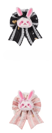 [Limited Edition: May 17] Lazy Bow JSK Gradient Bow Lolita Dress - LolitaEraFlower RosetteBlackS[Limited Edition: May 17] Lazy Bow JSK Gradient Bow Lolita Dress