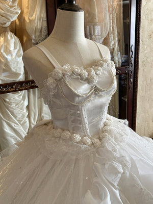 [Limited Edition: May 25] Eternal Pledge Super Luxurious Lolita Bridal Dress - LolitaEraRegular VersionS[Limited Edition: May 25] Eternal Pledge Super Luxurious Lolita Bridal Dress