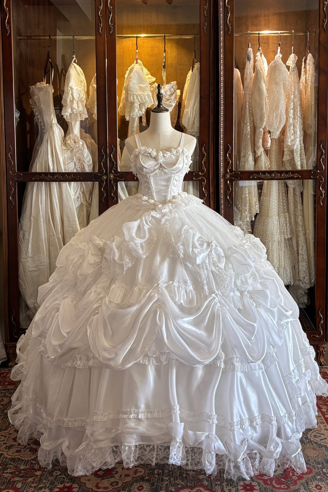 [Limited Edition: May 25] Eternal Pledge Super Luxurious Lolita Bridal Dress - LolitaEraRegular VersionS[Limited Edition: May 25] Eternal Pledge Super Luxurious Lolita Bridal Dress