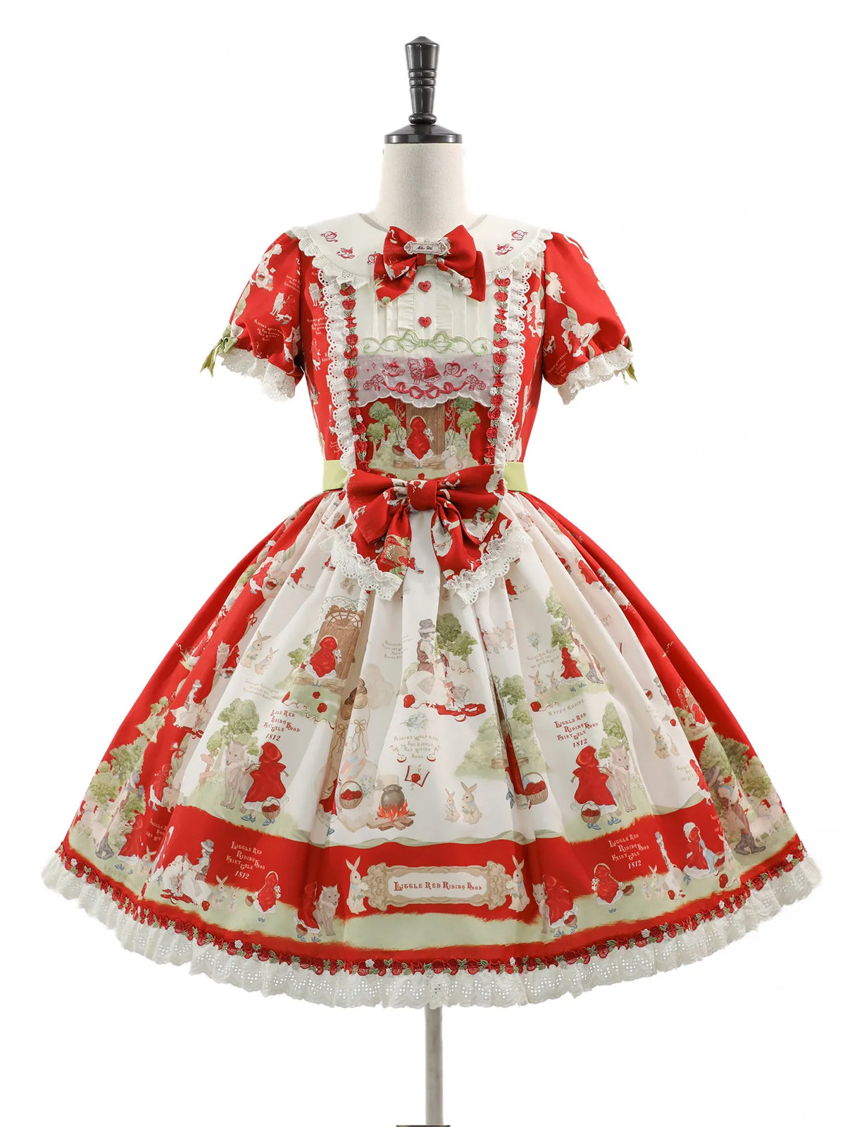 Little Red Riding Hood, genuine dress, Lolita style, Lolita OP