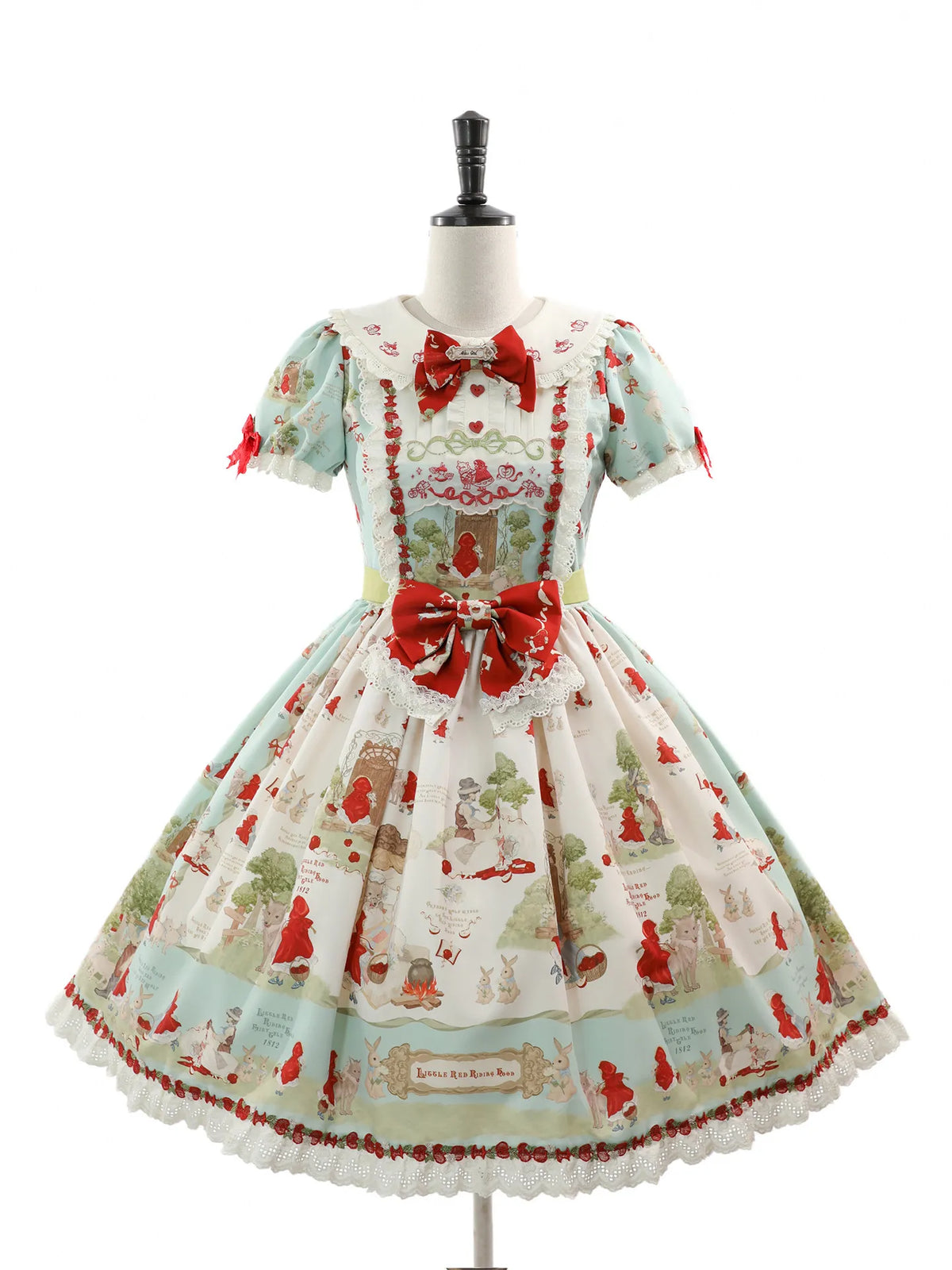 Little Red Riding Hood, genuine dress, Lolita style, Lolita OP