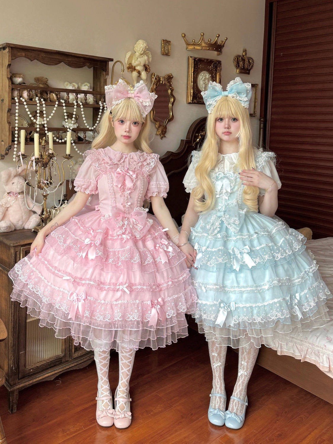 Lolita Ballet Sweet Pink JSK Dress - LolitaEraPink SetSLolita Ballet Sweet Pink JSK Dress