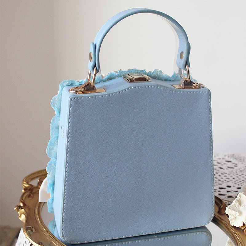 Lolita Elegant Floral Lace Handbag - LolitaEra6Lolita Elegant Floral Lace Handbag
