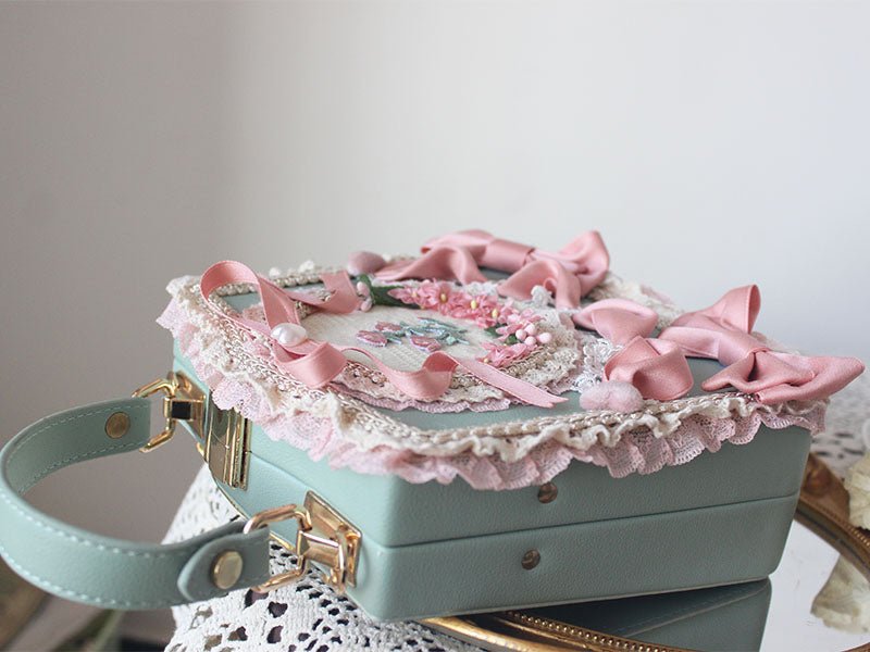 Lolita Elegant Floral Lace Handbag - LolitaEra3Lolita Elegant Floral Lace Handbag