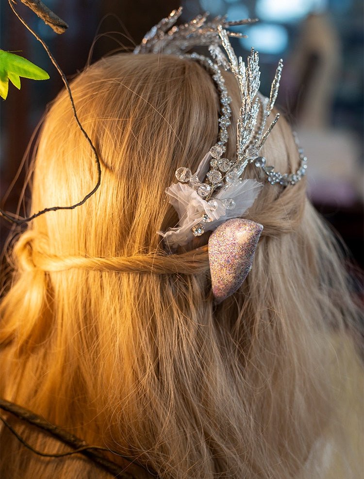 Lolita Elf Princess Tiara LE4155 - LolitaEraHeadgear SetLolita Elf Princess Tiara LE4155