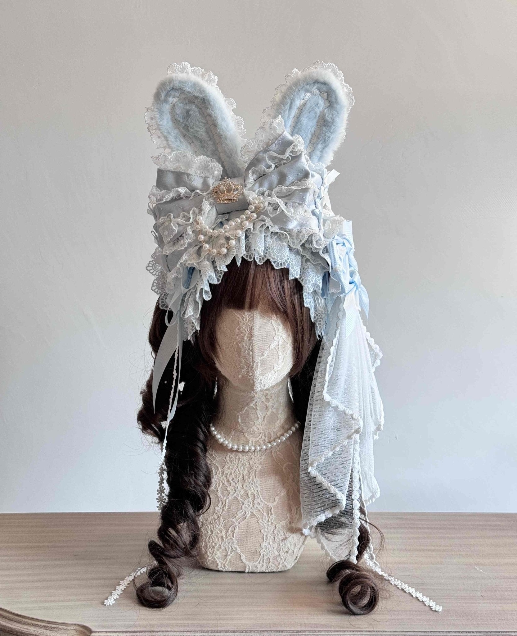 Lolita Gorgeous Tea Party KC Headband - LolitaEraWhiteLolita Gorgeous Tea Party KC Headband