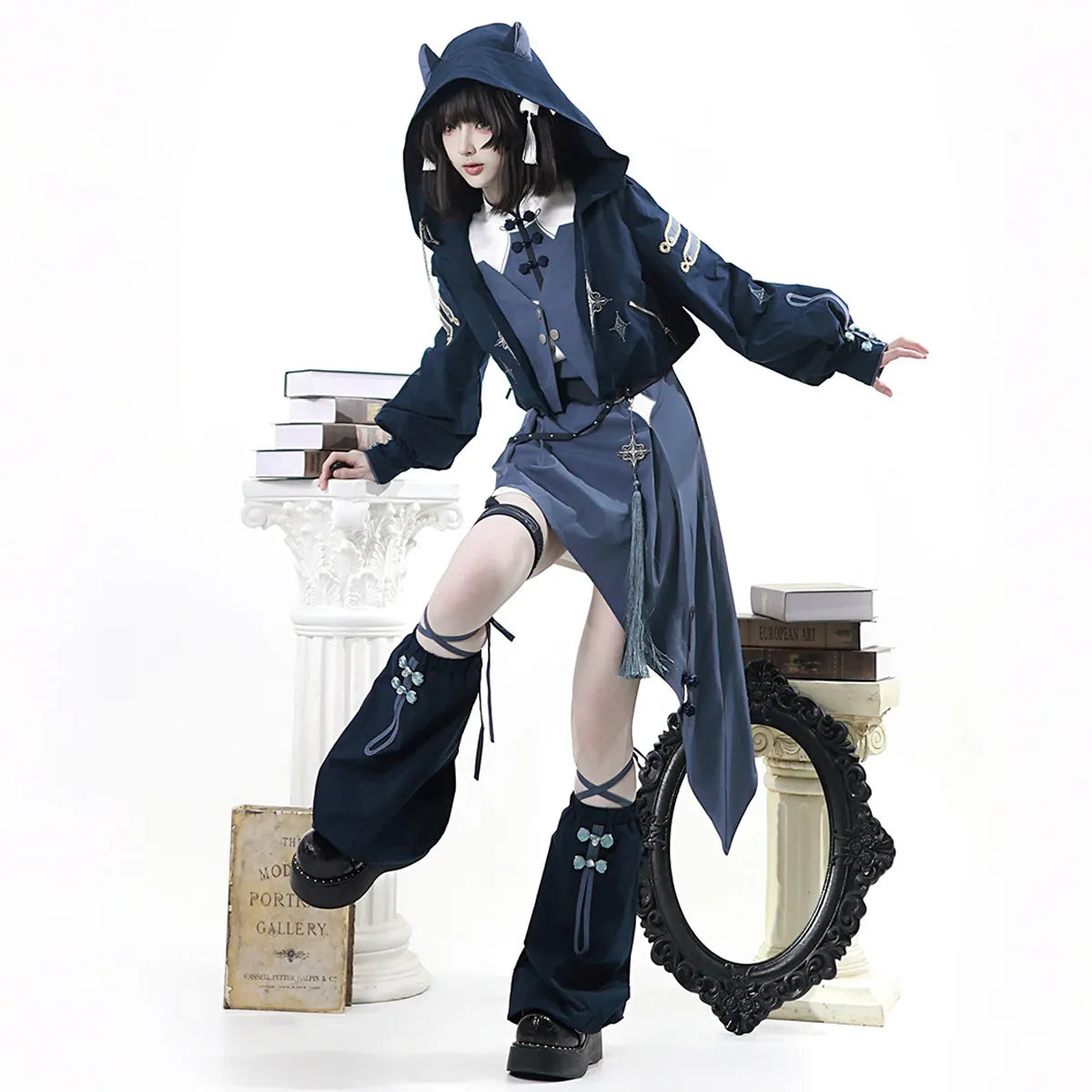 Genuine set, Lolita style, punk style