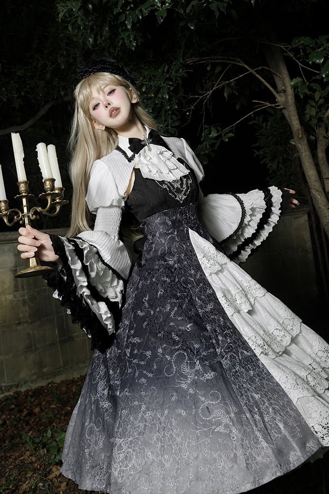 Lolita Vintage Lace Princess Dress - LolitaEra