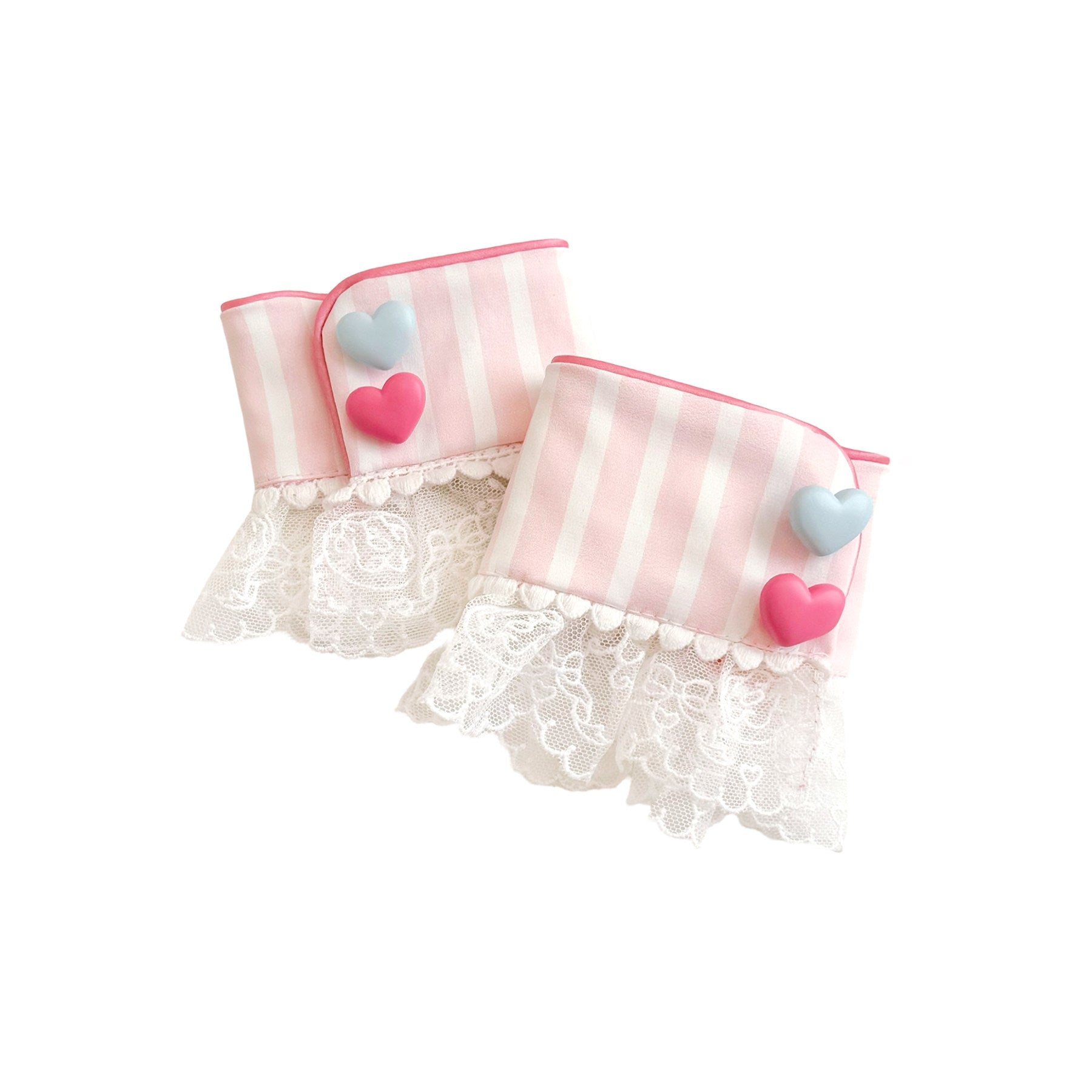 Miss Donut Pink Cream Donut-Theme Sweet Lolita Accessories Set - LolitaEra