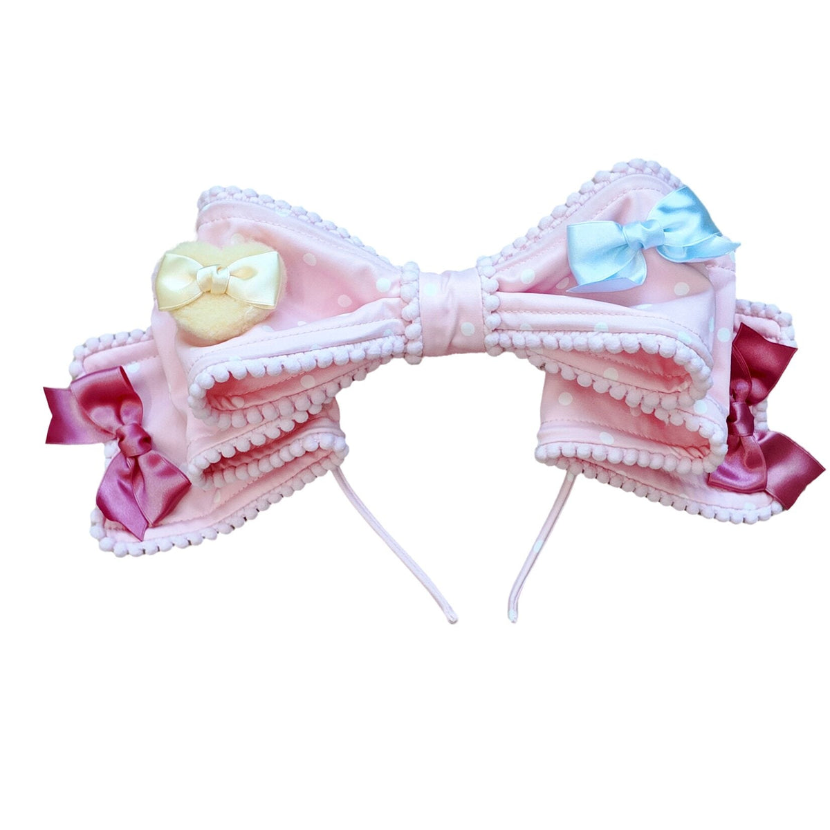 Miss Donut Pink Cream Donut-Theme Sweet Lolita Accessories Set - LolitaEra