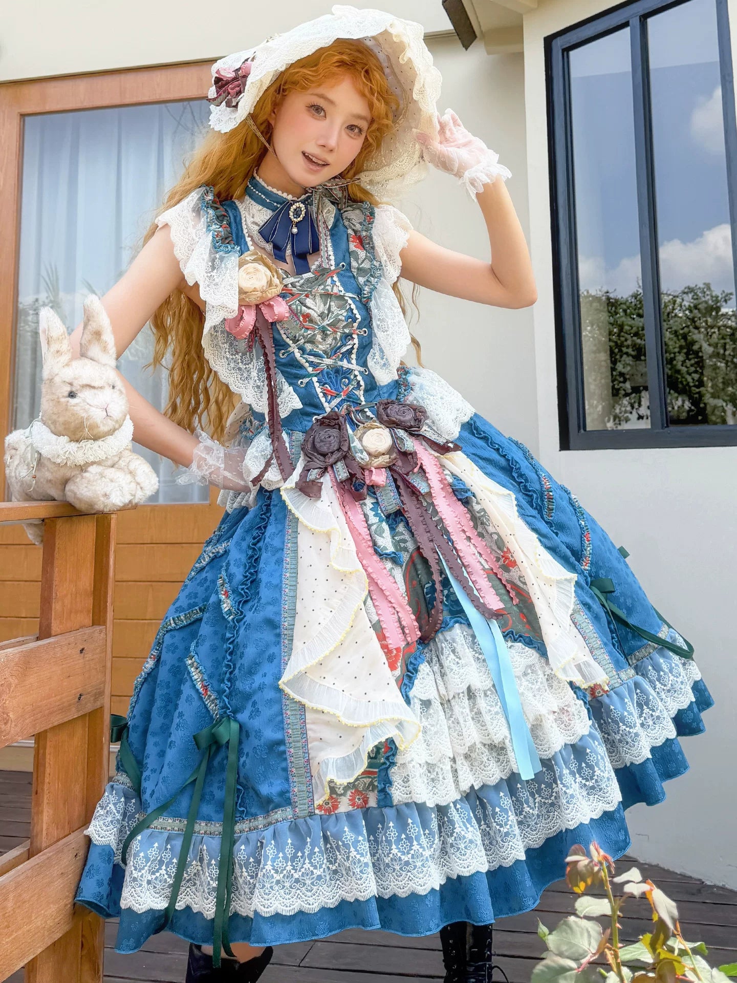 Monet's Lakeside Classic Lolita OP Dress Set