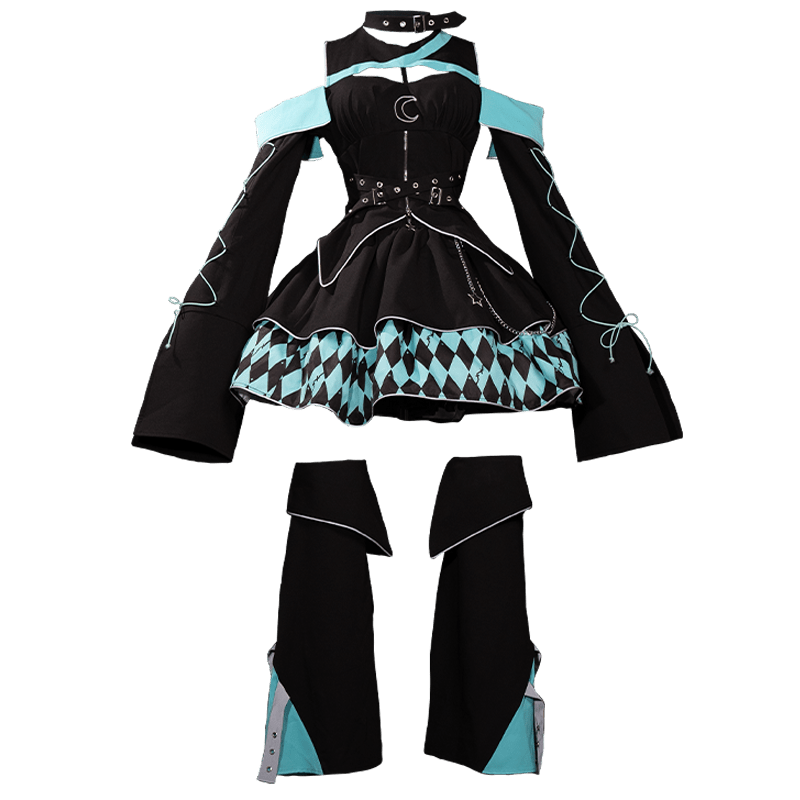 Moon Hidden Magical Girl Green Battle Costume - LolitaEraGreen SetSMoon Hidden Magical Girl Green Battle Costume