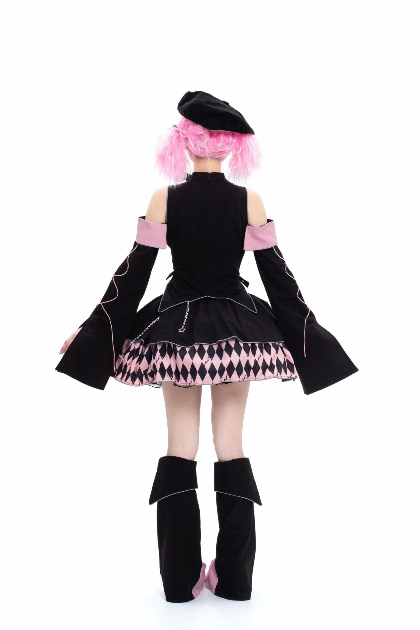 Moon Hidden Magical Girl Pink Battle Costume - LolitaEraPink SetSMoon Hidden Magical Girl Pink Battle Costume