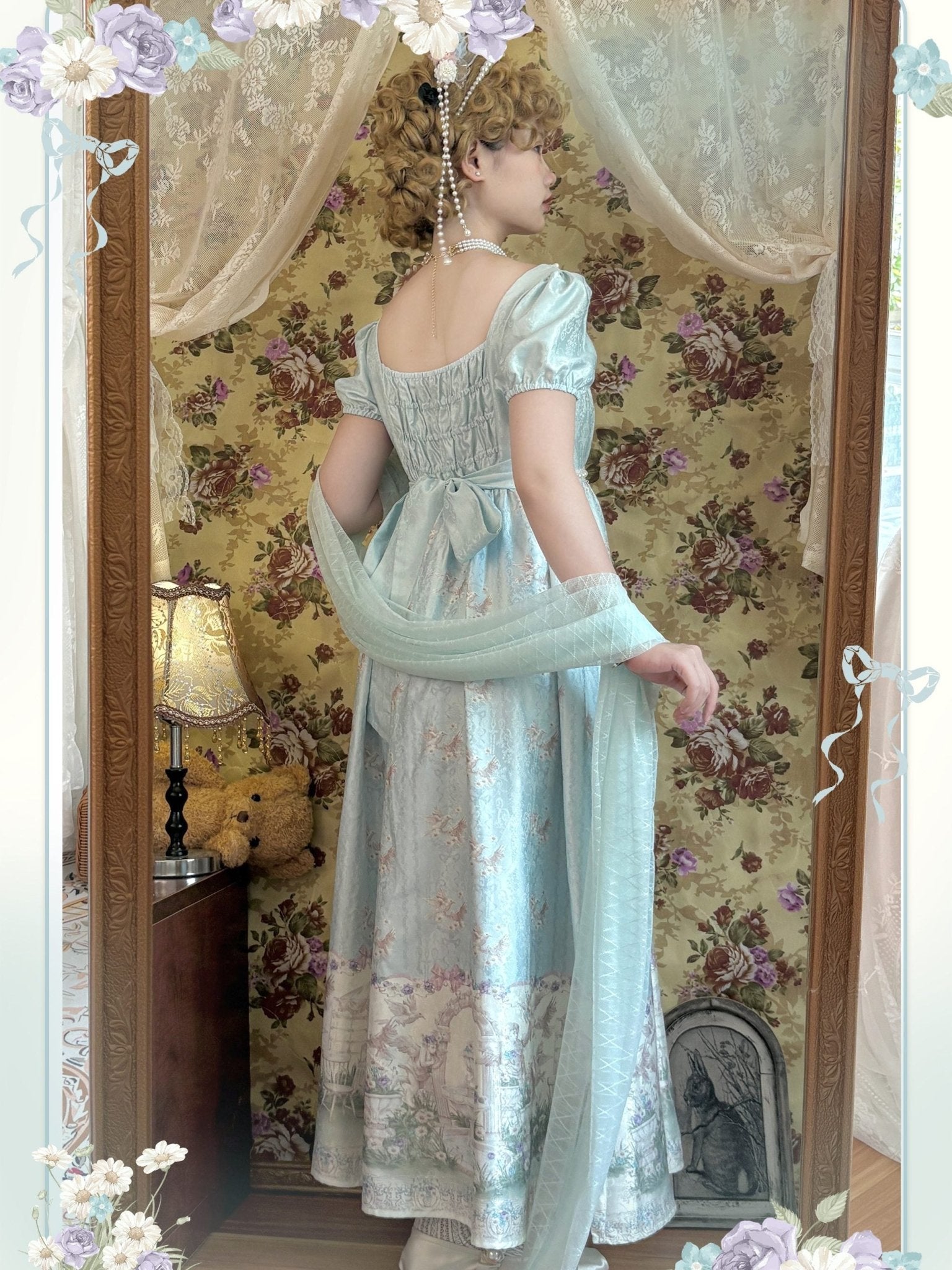 Nai Spring Lolita Empire Dress - LolitaEra