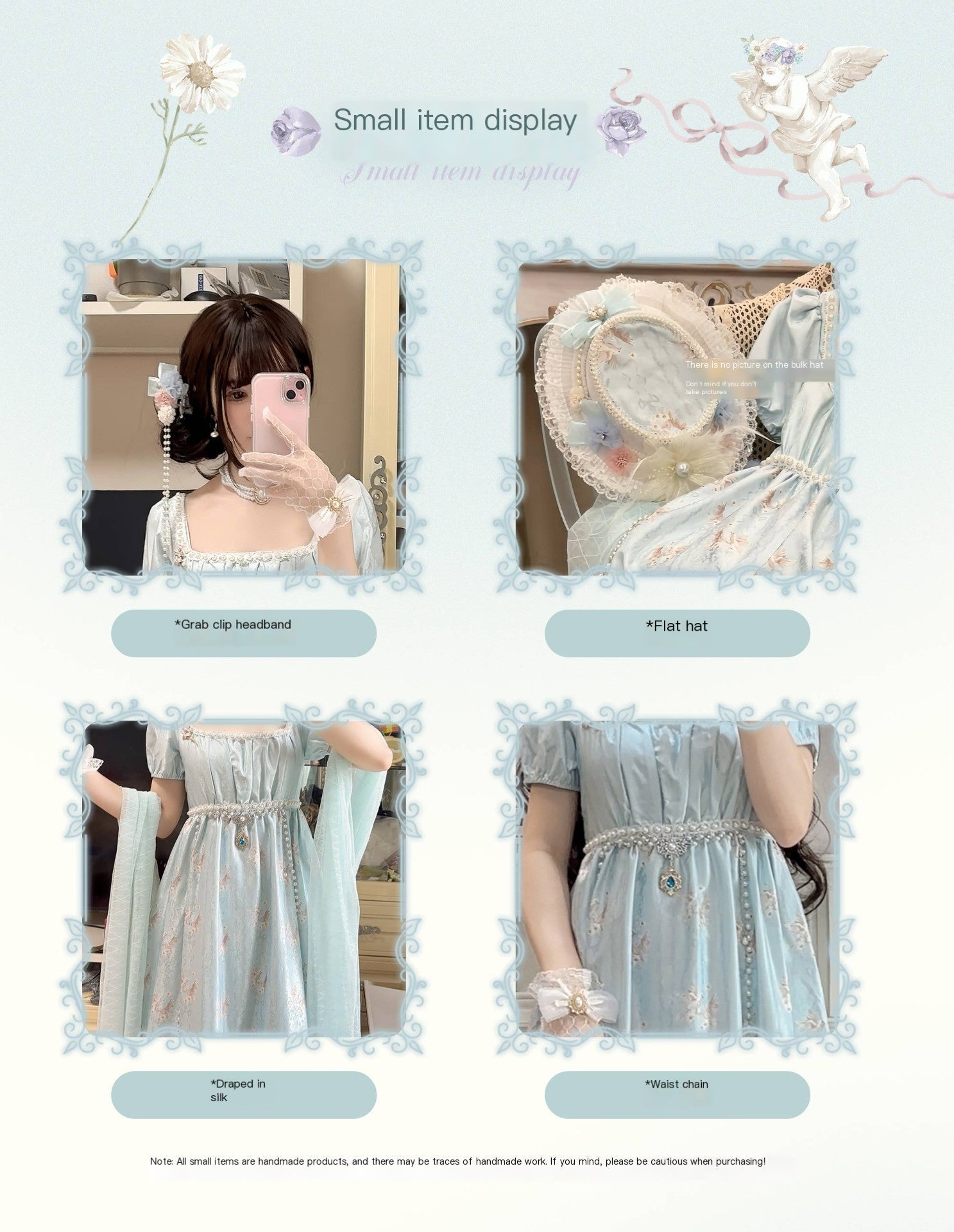Nai Spring Lolita Empire Dress - LolitaEra